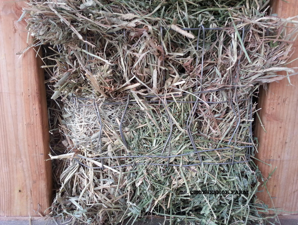 diy hay feeder